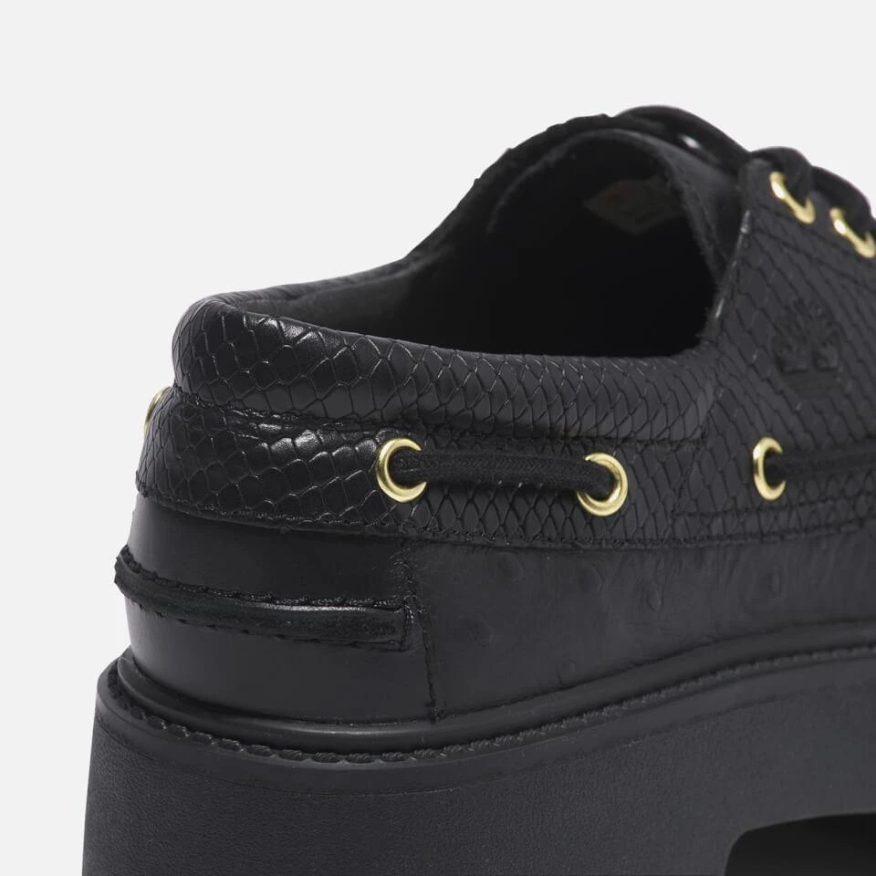 Timberland TIMBERLAND WOMEN'S STONE STREET LEATHER PLATFORM SHOES 6