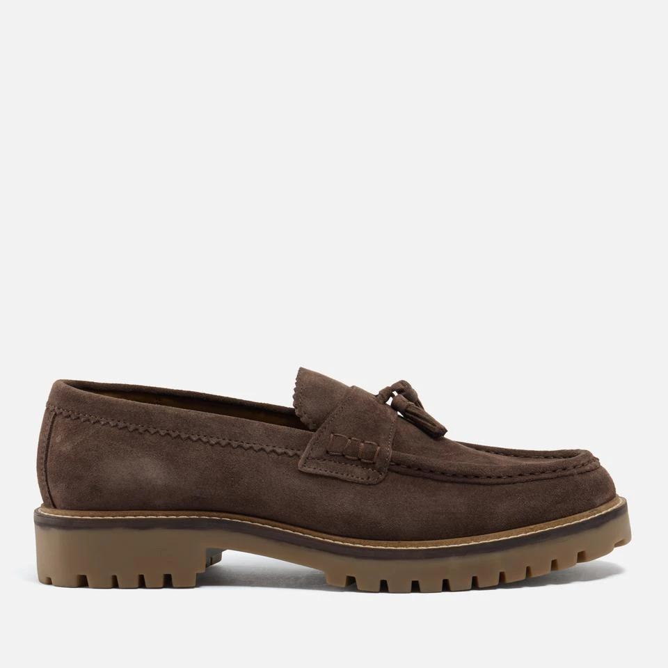 Walk London WALK LONDON MEN'S SEAN SUEDE TASSEL LOAFERS 1