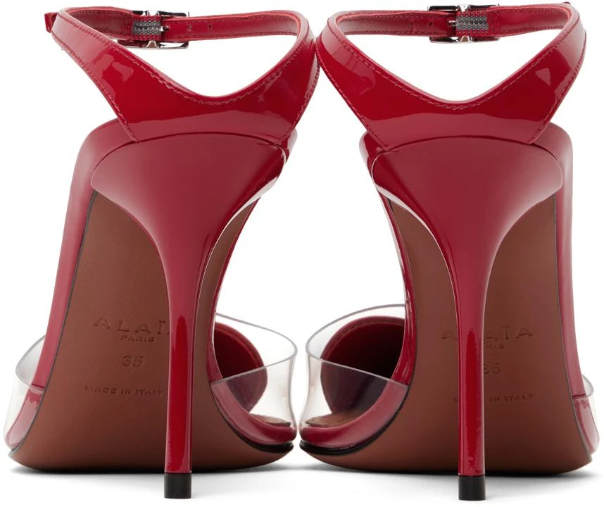 Alaïa Red 'Le Cœur' Heels 2