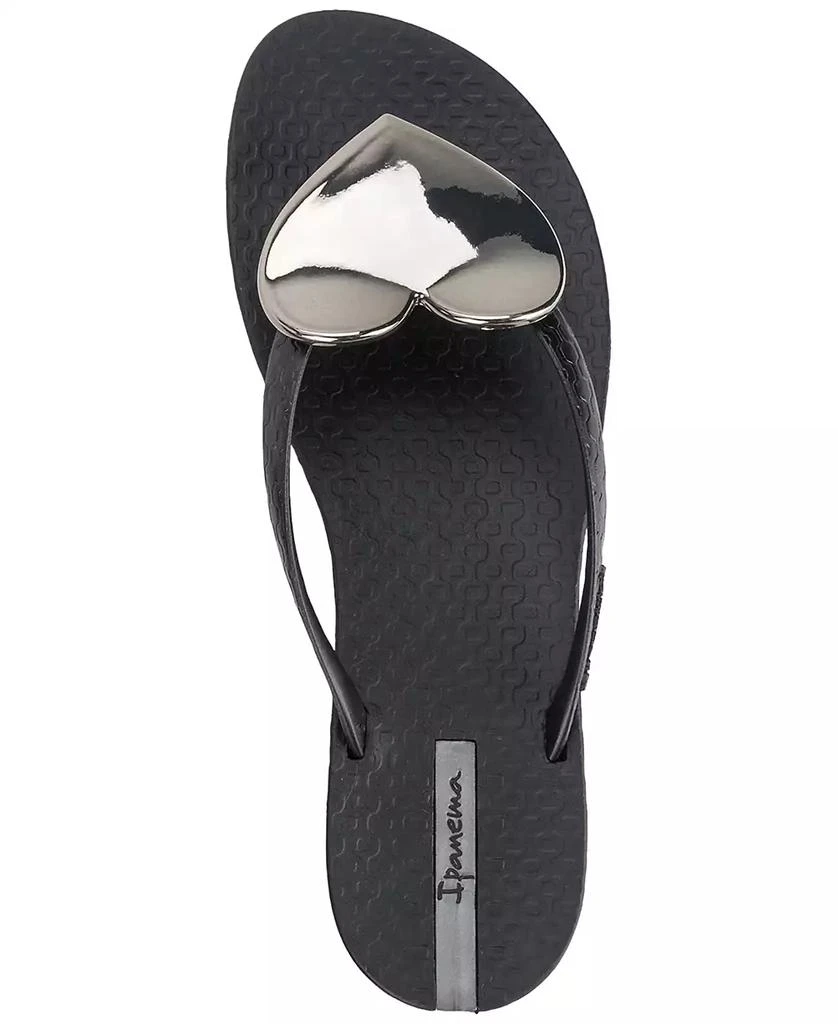 Ipanema Women's Wave Heart Sparkle Flip-Flop Sandals 2