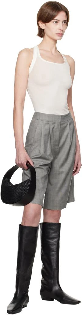 St. Agni Black Woven Petit Arc Bag 4