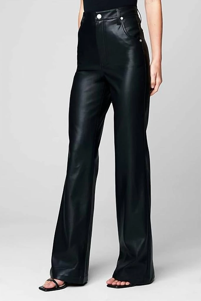 Blank NYC Blanknyc - Vegan Leather High Rise Wide Leg Pant 3