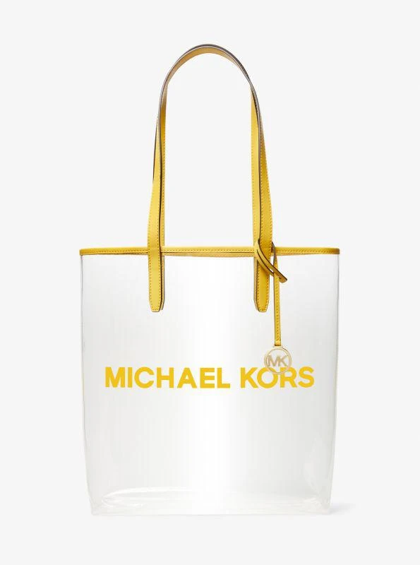 michael_kors The Michael Large Clear Vinyl Tote Bag 1