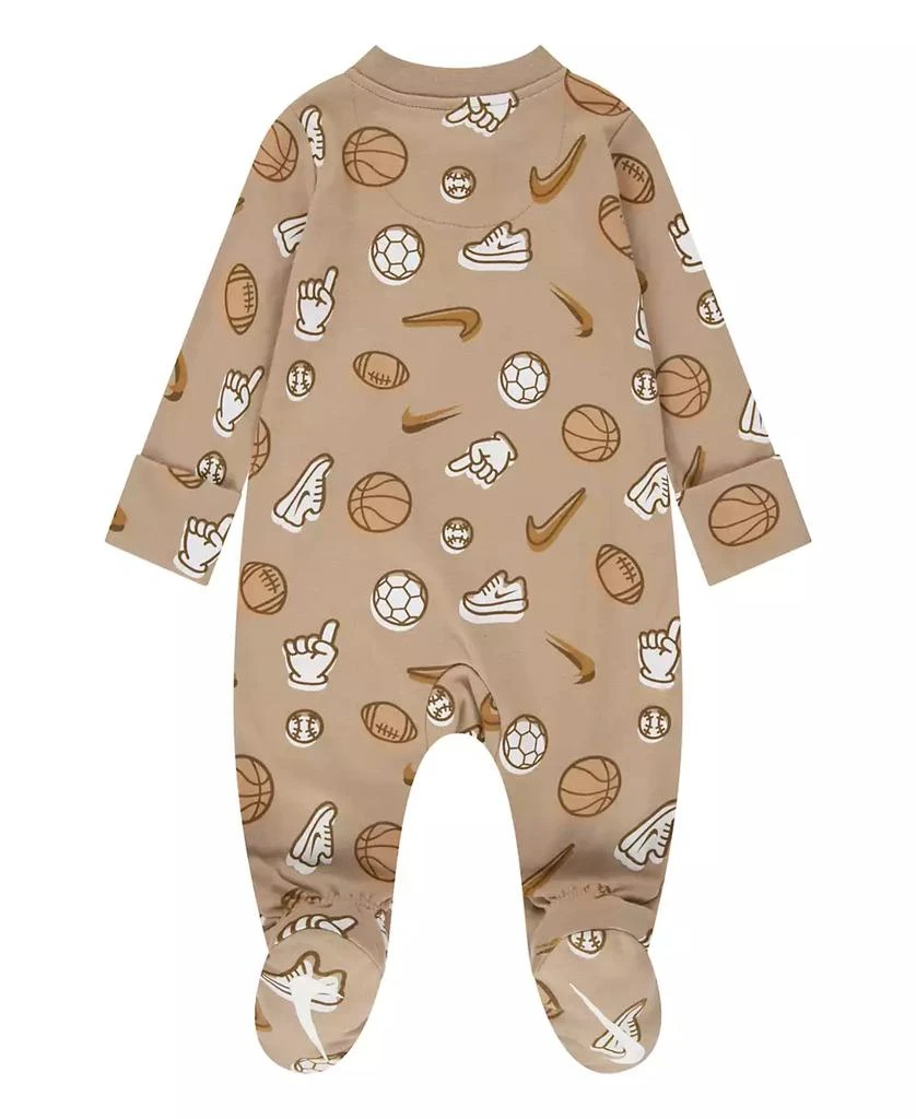 NIKE Baby Boys or Girls Printed Footed Coverall 2