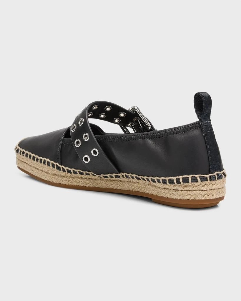 Rag & Bone Anteros Leather Mary Jane Espadrilles 3