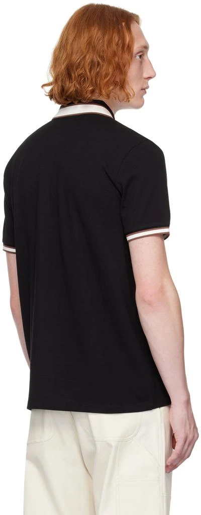 Moncler Black Two-Button Polo 3