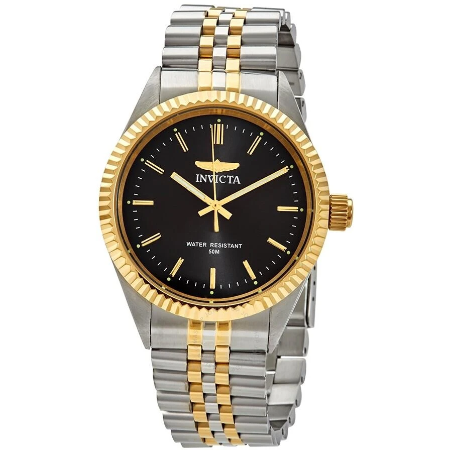 Invicta Specialty Black Dial Two-tone Men's Watch 29377 1