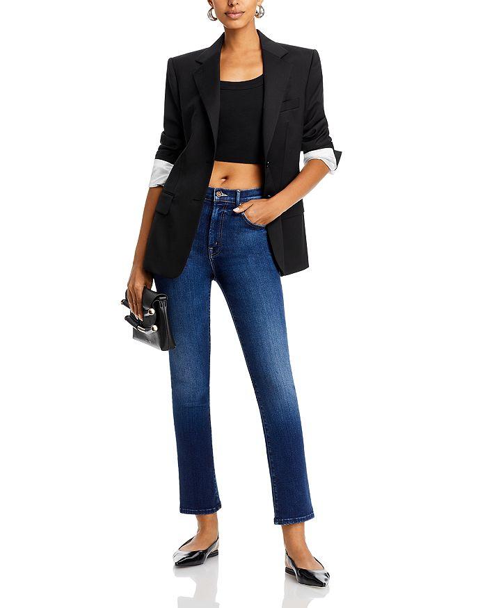MOTHER The Insider High Rise Ankle Jeans in Mind Games