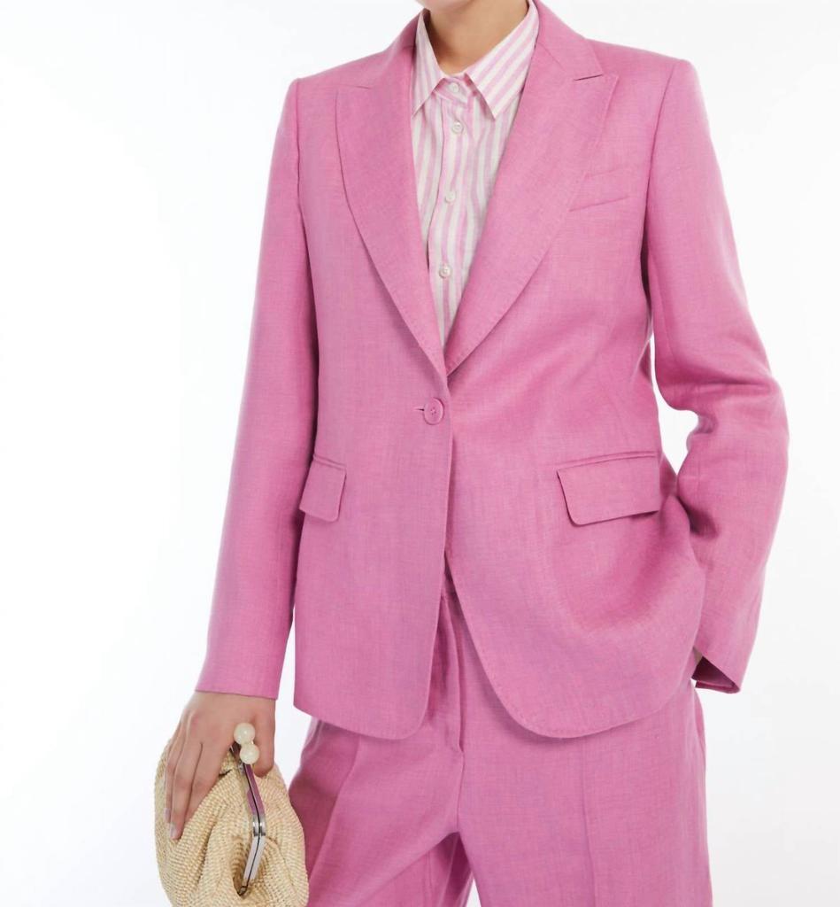 関税込【Weekend Max Mara】シングルブレストブレザー UVA Weekend Max Mara Weekend Max Mara Uva Single-Breasted Blazer