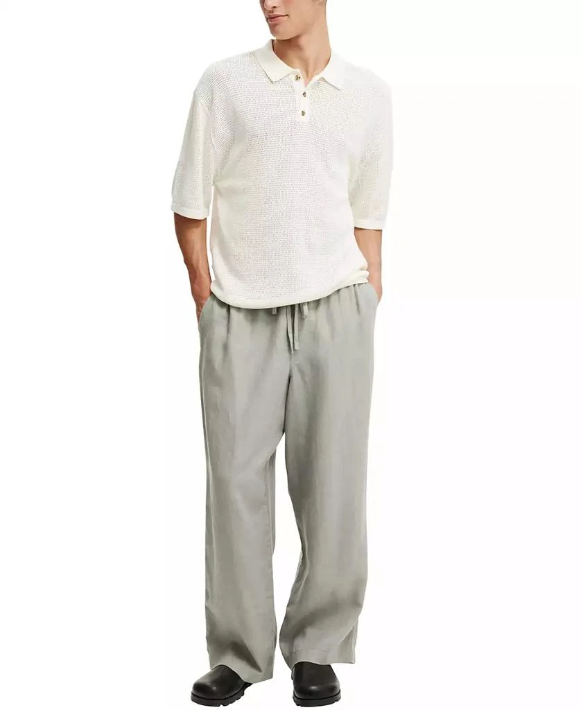 Cotton On Men's Knitted Polo Shirt 3