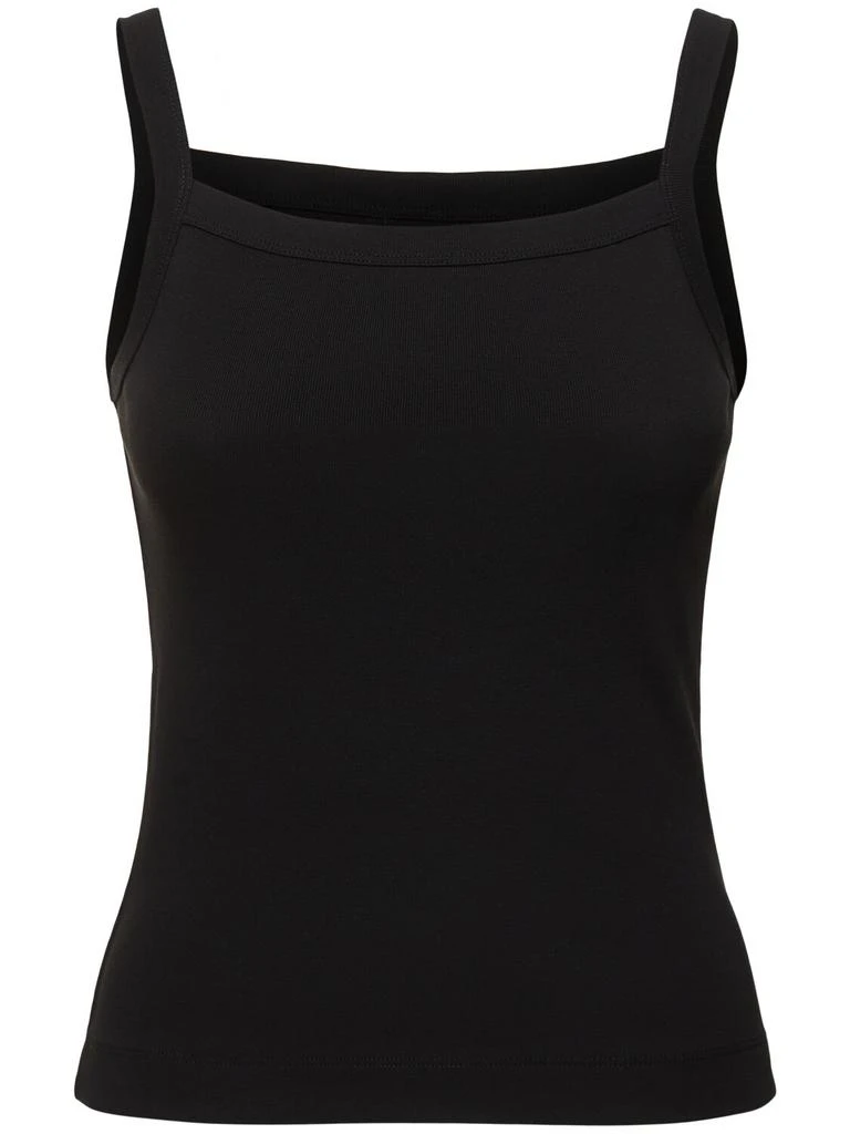 FLORE FLORE May Cami Organic Cotton Rib Tank Top 1