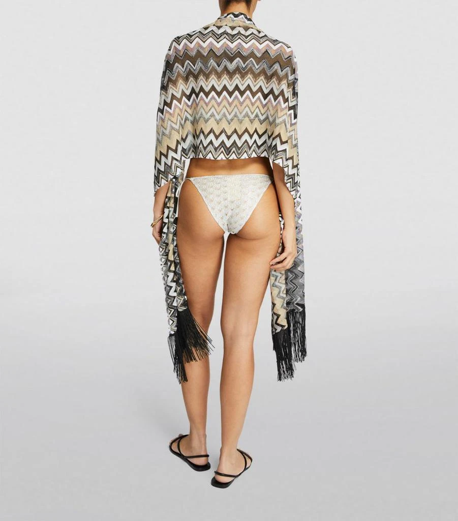 Missoni Fringed Beach Wrap 4