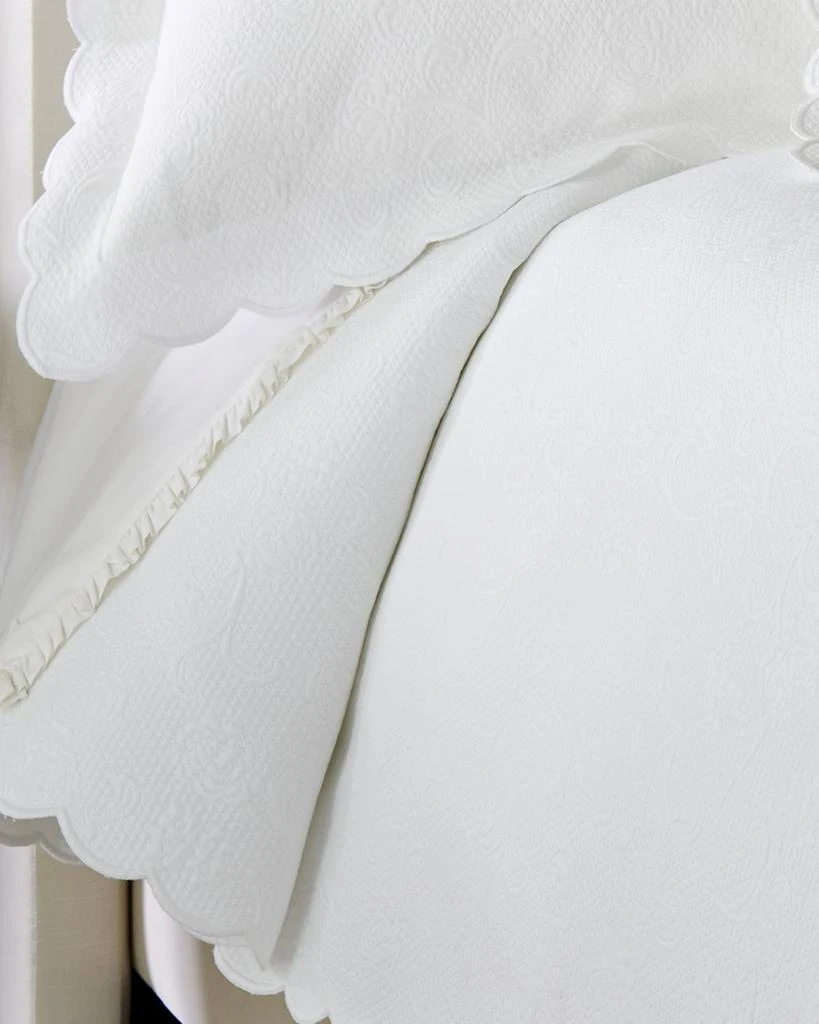 Sferra Floral Matelasse Coverlet 1