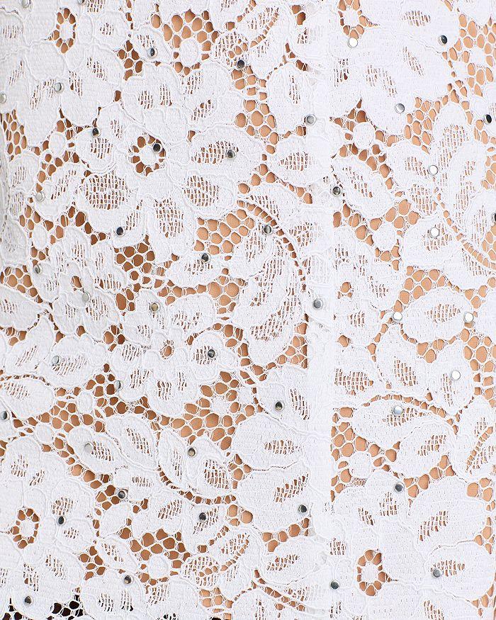 Michael Kors Lace Square Neck Mini Dress