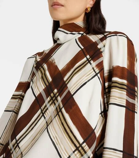 Dries Van Noten Checked top 4