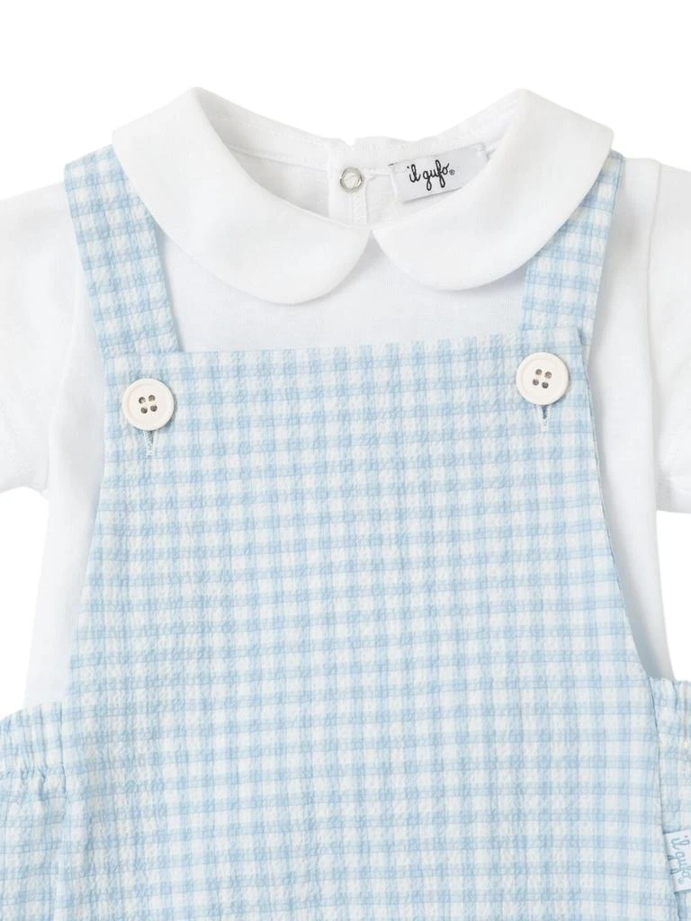 IL GUFO Jersey T-shirt & Seersucker Romper 1