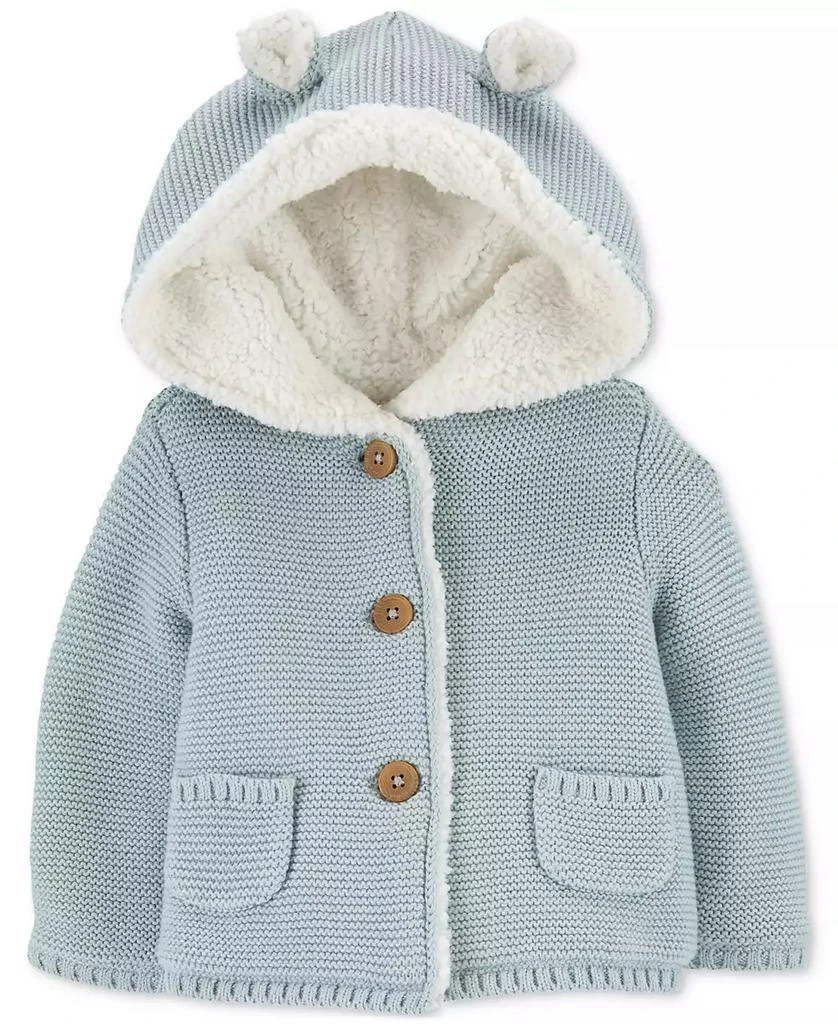Carter's Baby Faux-Sherpa-Lined Hooded Jacket 1