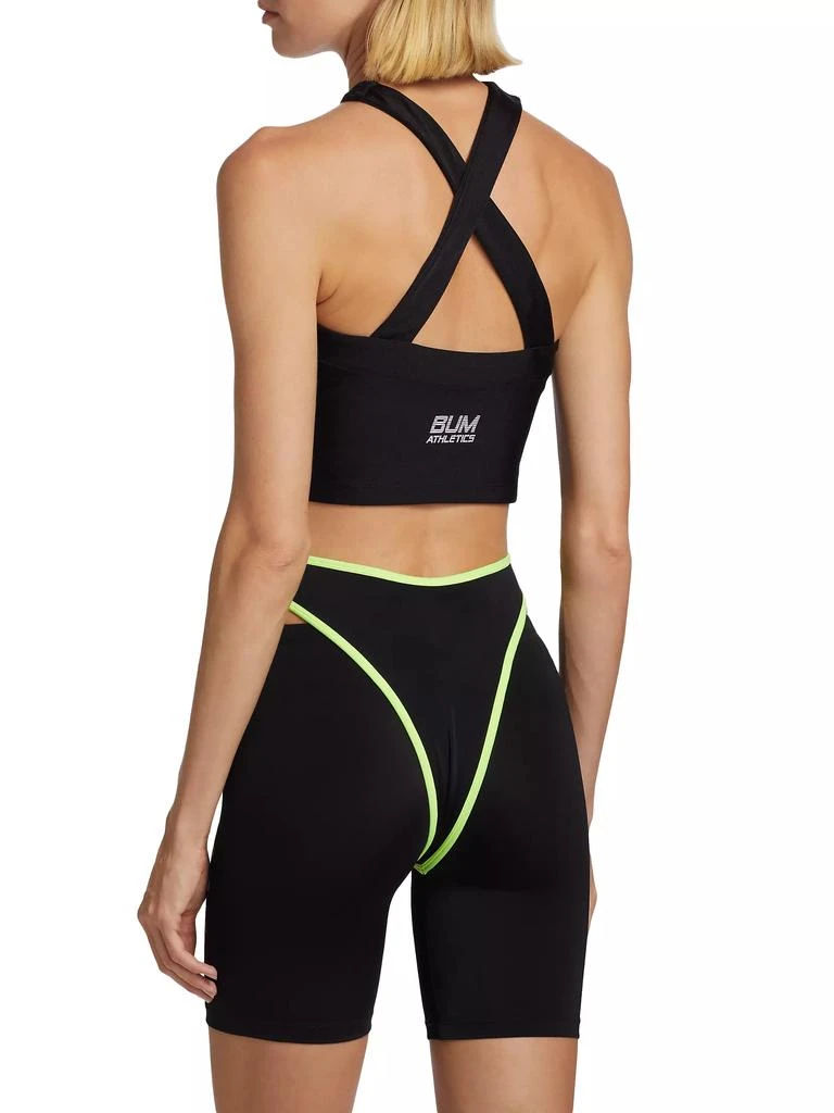 Bum Athletics Fashion x Gym Drawstring Sports Bra 5