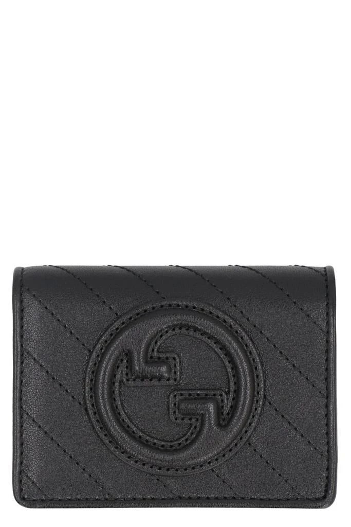 Gucci Gucci Gucci Blondie Leather Card Holder 1