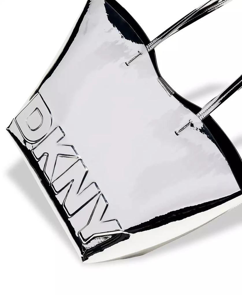 DKNY Tinsley Extra-Large Silver Tote 6
