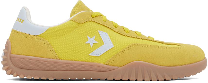 Converse Yellow Run Star Trainer Low Top Sneakers