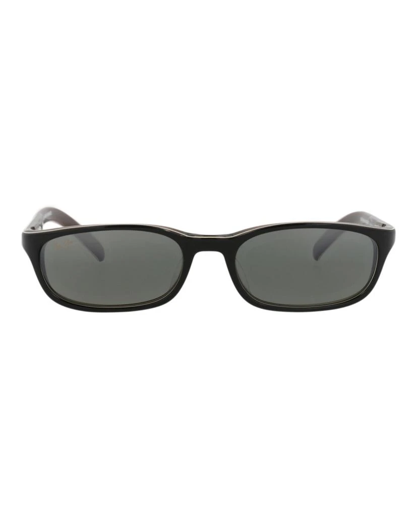 Maui Jim Square-Frame Nylon Sunglasses Black Unisex-Adult Amazon.com: Maui Jim Men main image 2