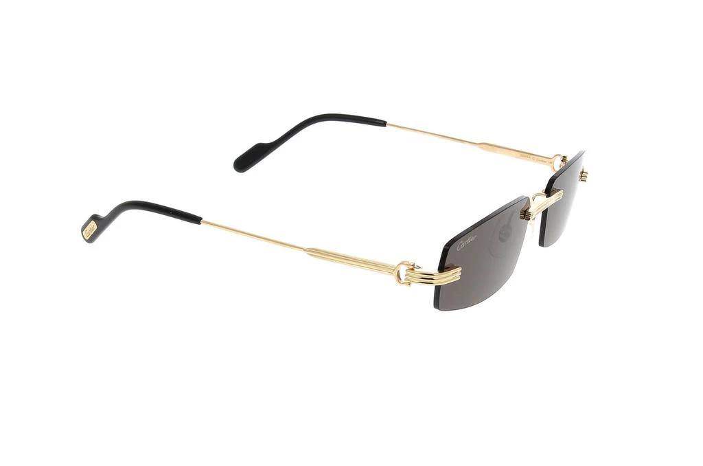 Cartier Cartier Rectangular Rimless Sunglasses 2