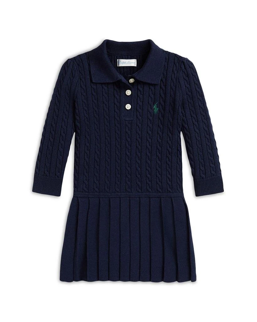 Ralph Lauren Polo Girls
 Mini Cable Polo Sweater Dress - Baby 1