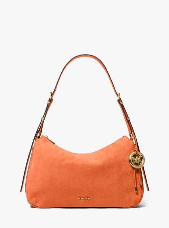 Michael Kors Nolita Medium Nubuck Shoulder Bag