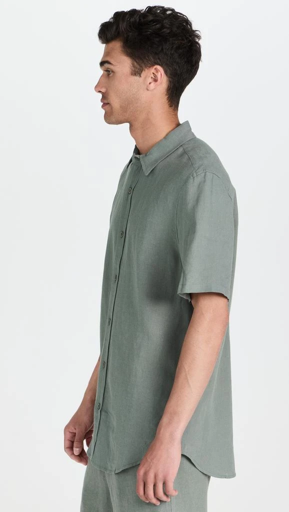 Onia Standard Short Sleeve Linen Shirt 3