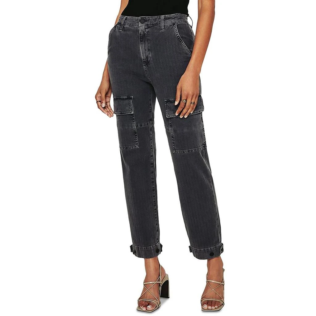 AG Womens Boyfriend High Rise Cargo Jeans 3