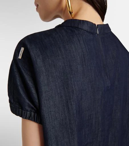 Max Mara Baiocco denim top 6