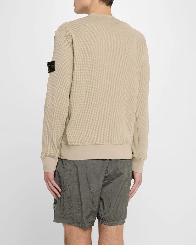 Stone Island Men's Waffle Fleece Sweatshirt 3