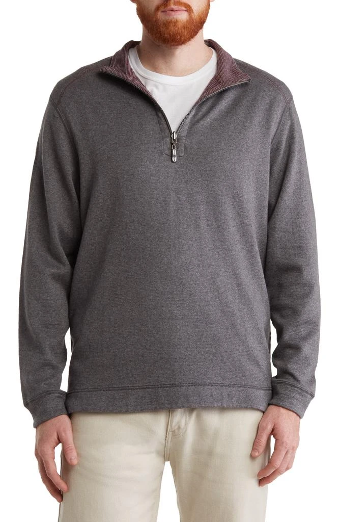 Tommy Bahama Alpine View Reversible Half Zip Pullover 1