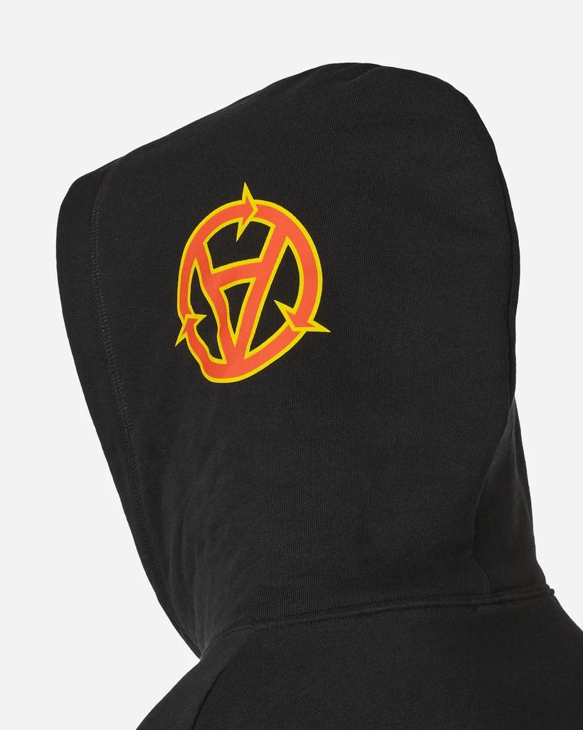 Slam Jam Gaznevada Graphic Hooded Sweatshirt Black 7
