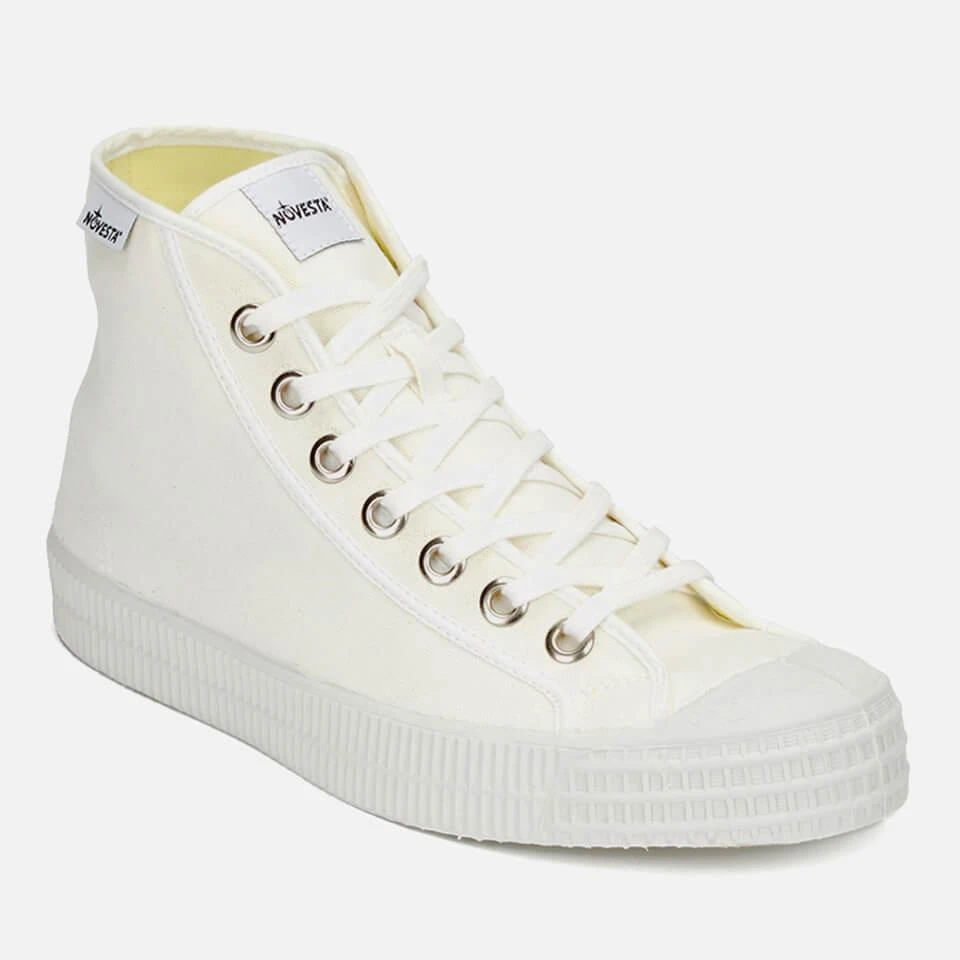Novesta Star Dribble Hi-Top Trainers - White 6