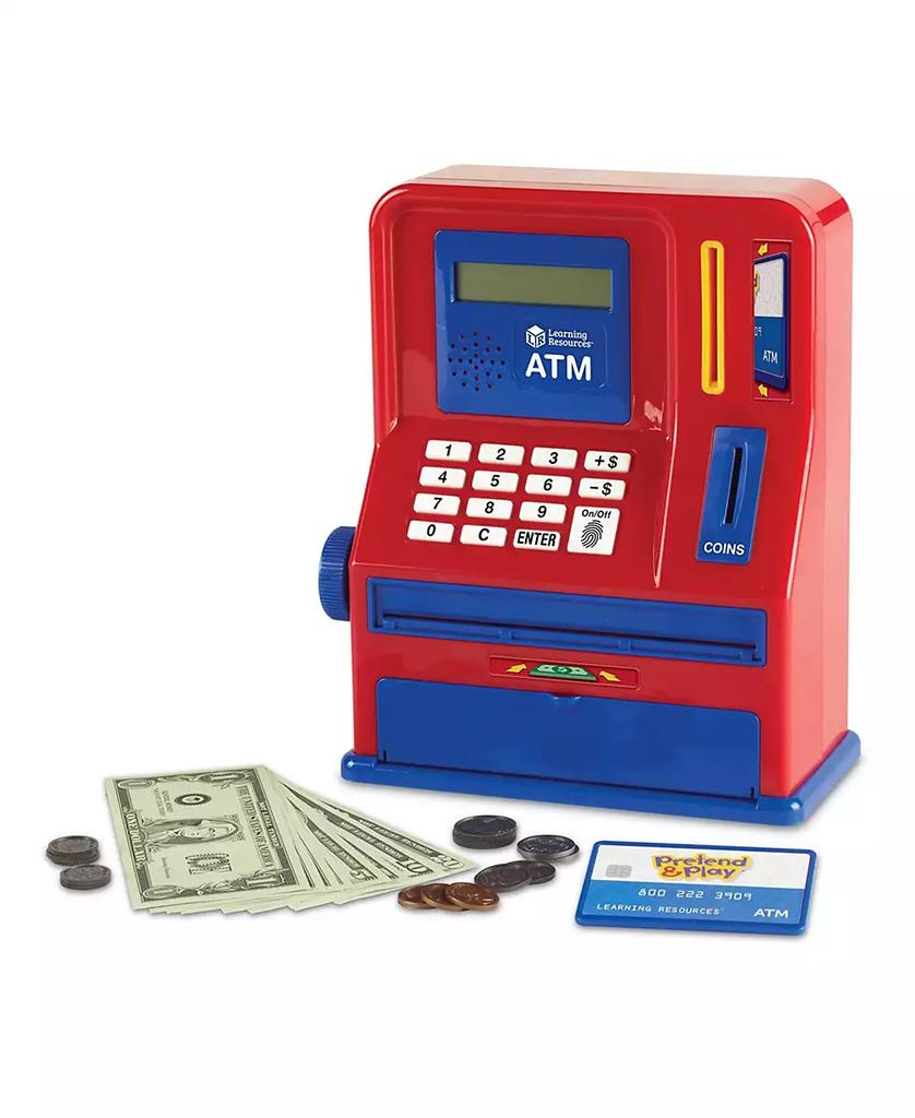 AreYouGame Learning Resources Pretend Play - Teaching Atm Bank