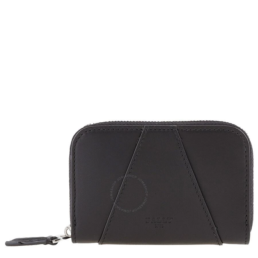 Bally Black/Palladio Angye Leather Zip-Around Wallet 1