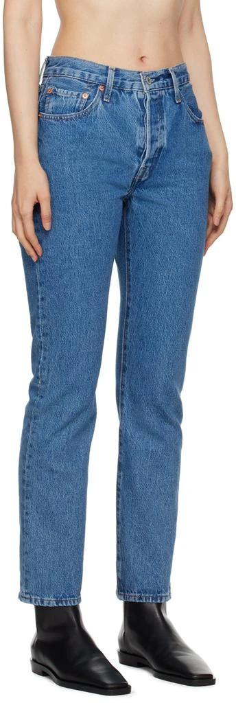 Levi's Indigo 501 Original Fit Jeans 2