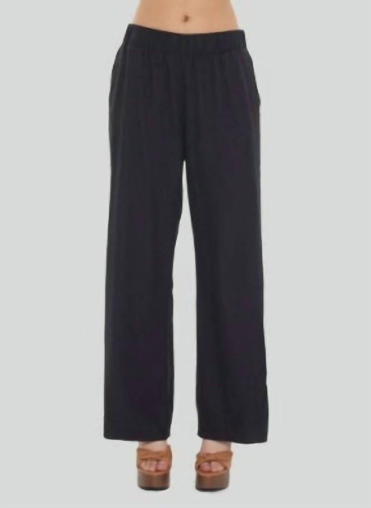 Dex Dex - Elastic-waist Wide-leg Pants