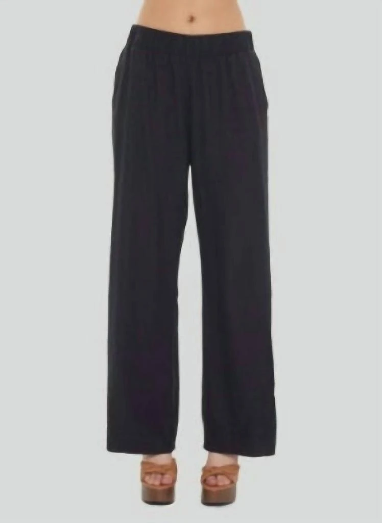 Dex Dex - Elastic-waist Wide-leg Pants 1