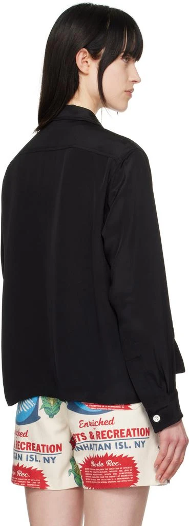 BODE Black Ribbon Garland Shirt 3