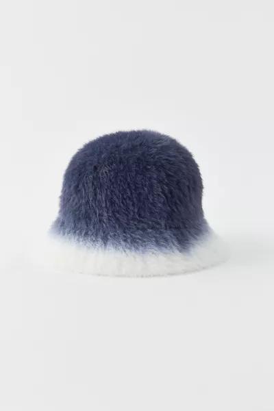 Urban Outfitters Ombre Fuzzy Bucket Hat