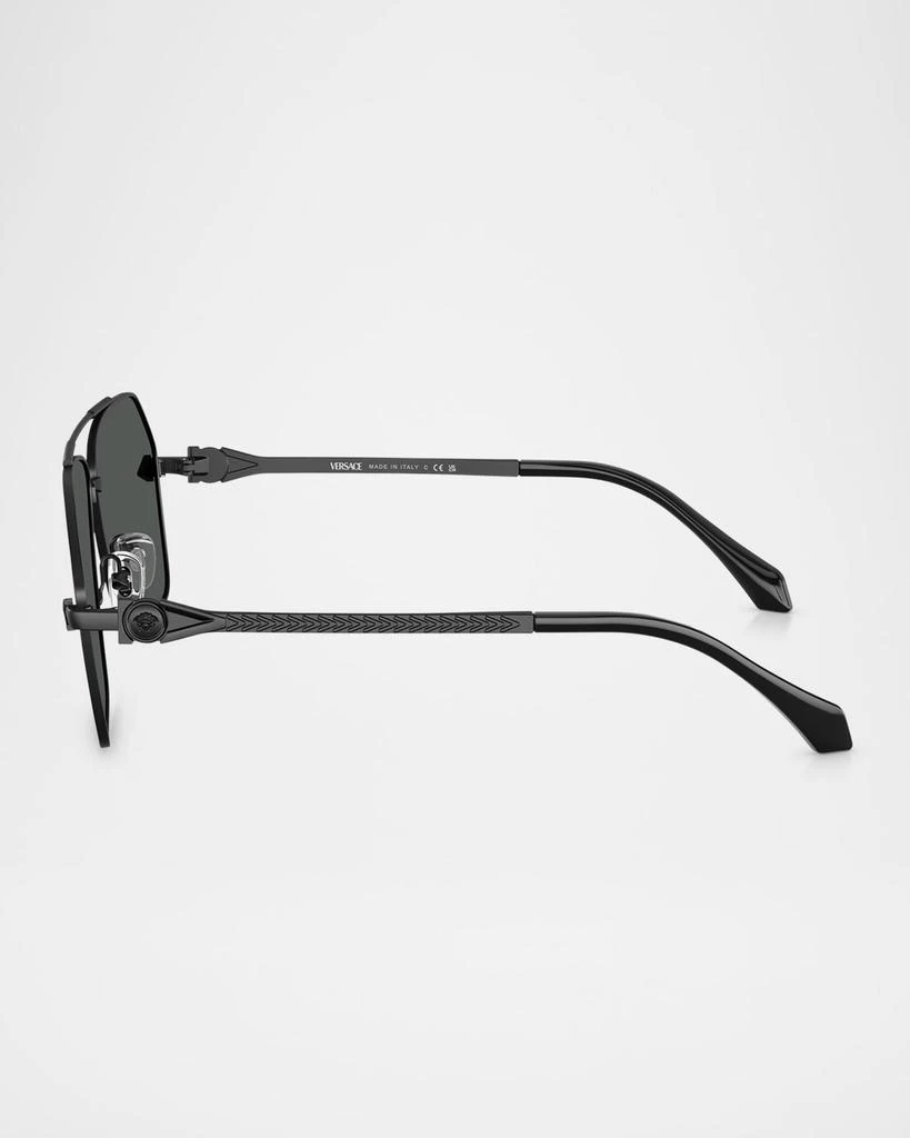 Versace Men's VE2284 Aviator Sunglasses 4