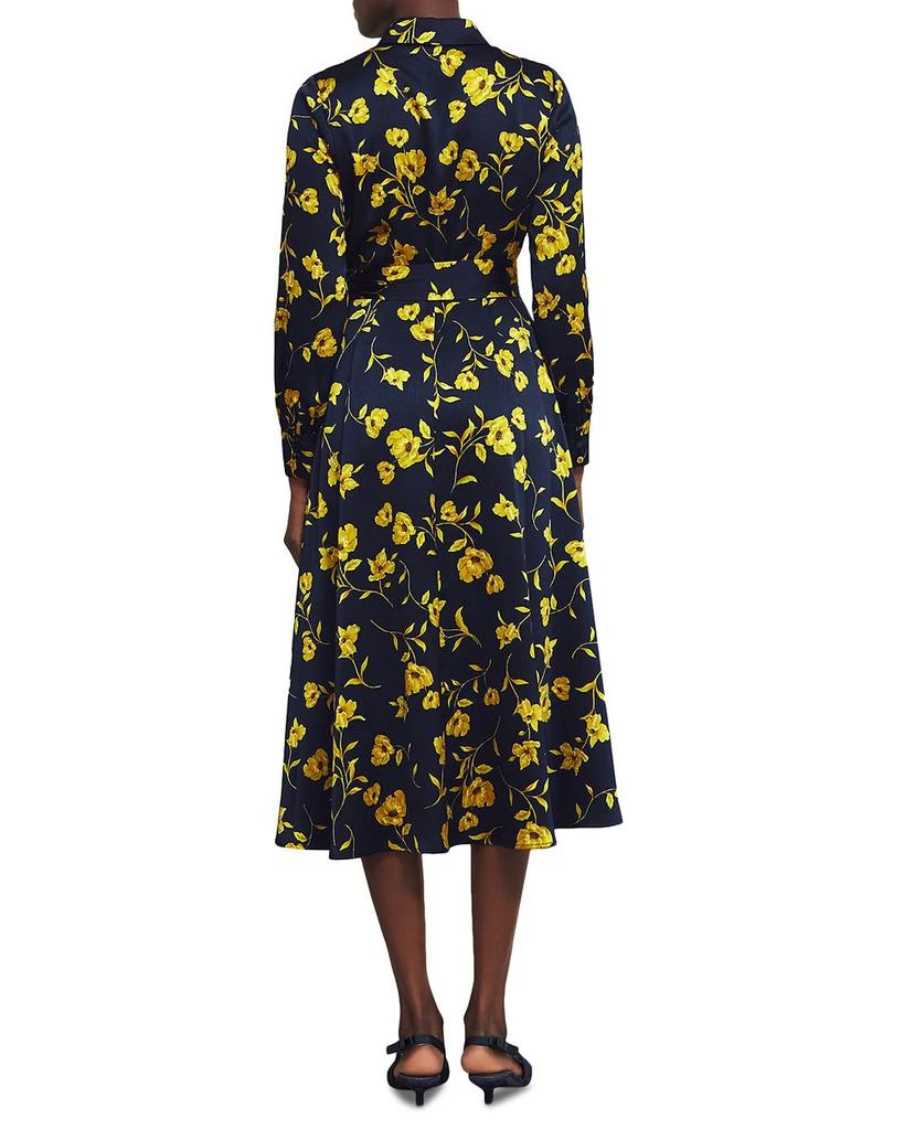 HOBBS LONDON Amelia Satin Shirt Dress 4