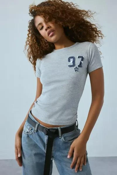 Urban Outfitters 97 NYC Applique Graphic Baby Tee 1