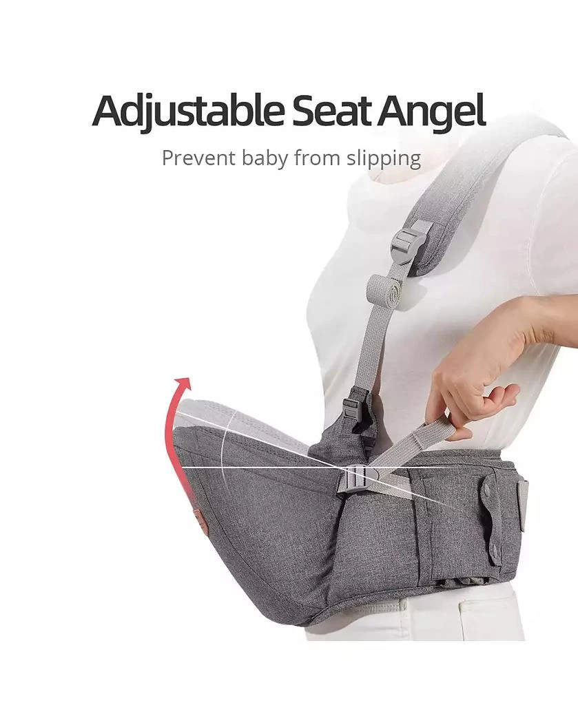 Sunveno One Shoulder Ergonomic Baby Hip Seat Carrier 4