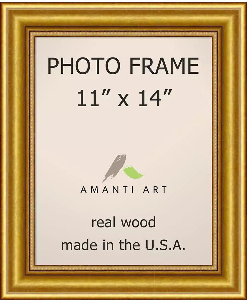 Amanti Art Townhouse Gold 11" X 14" Opening Wall Picture Photo Frame