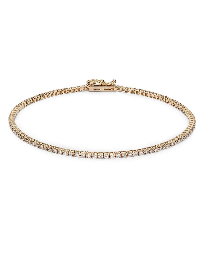 Bloomingdale
s Diamond Delicate Stackable Tennis Bracelet in 14K Yellow Gold, 1.0 tcw 3