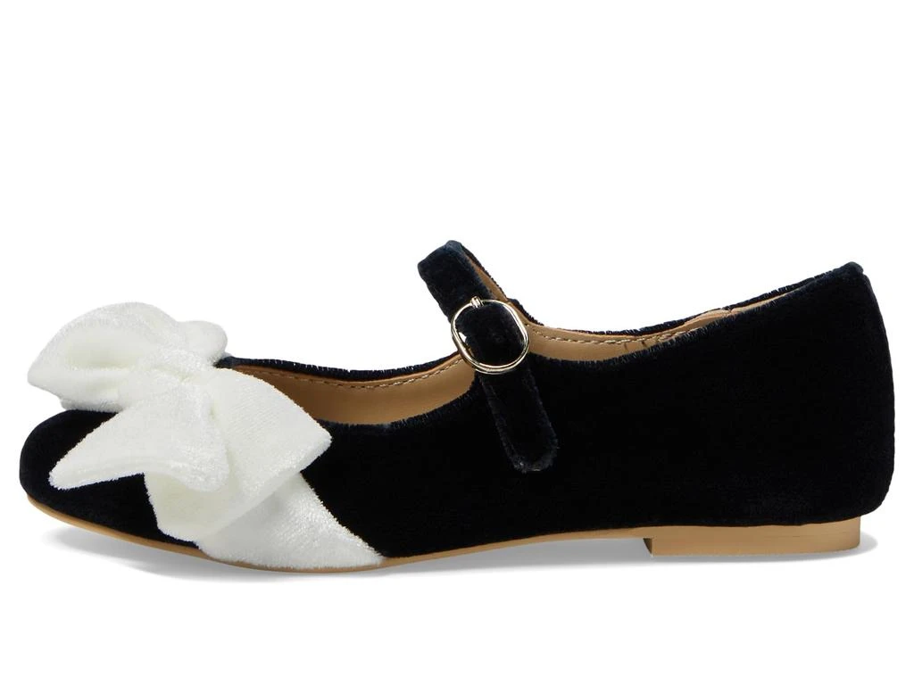 Janie and Jack Velvet Bow Flats (Toddler/Little Kid/Big Kid) 4